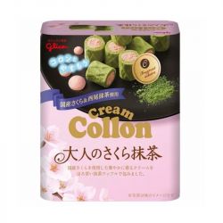 Snack matcha sakura (GLICO)...