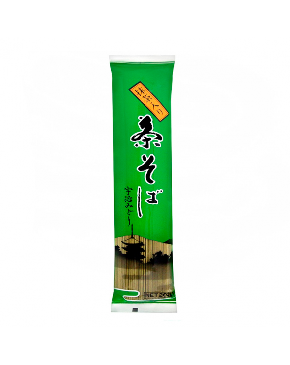 Fideos de trigo sarraceno y té verde (KANESU SEIMEN) 200g