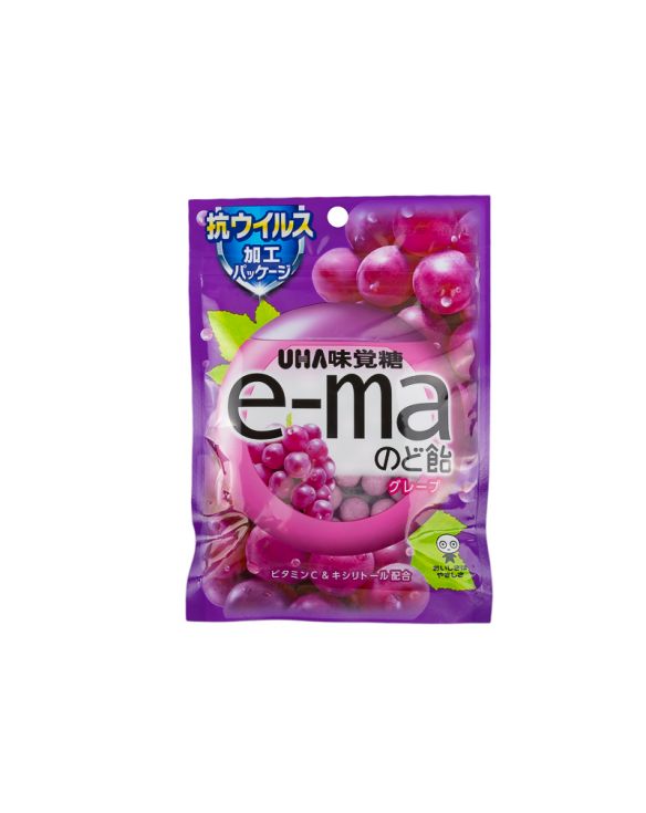 Caramelo para la tos de uva (UHA MIKAKUTO) 50g