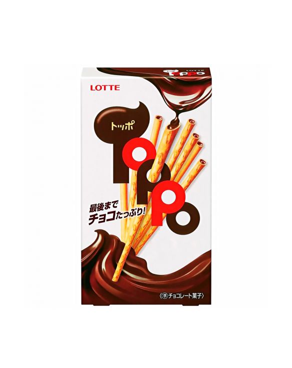 Pretzel relleno de chocolate (LOTTE) 44gr