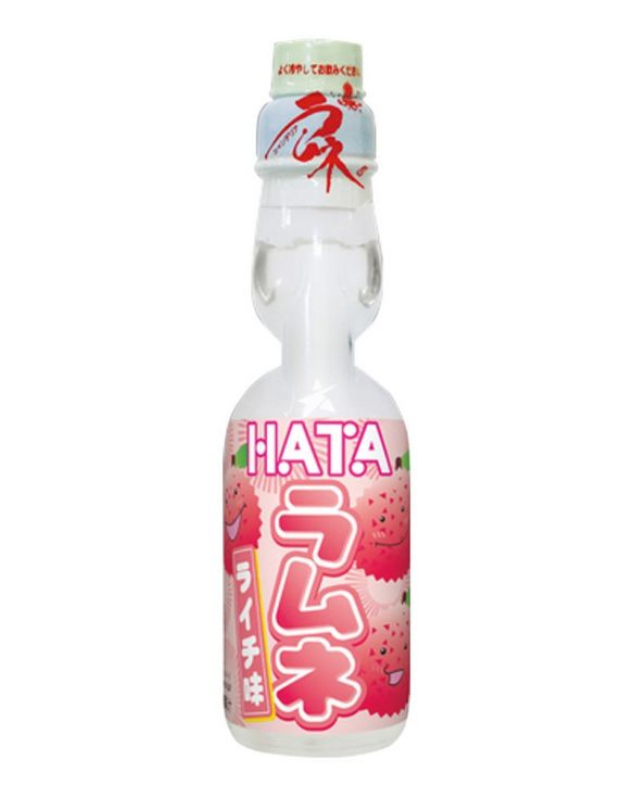 Bebida gaseosa lychee (HATA RAMUNE) 200ml