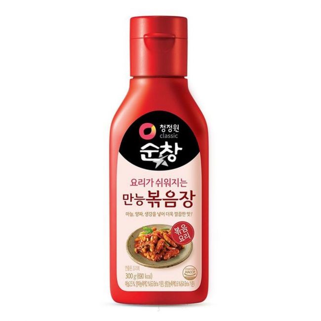 Salsa de pasta de pimiento rojo picante (para platos salteados) (CJW) 300g