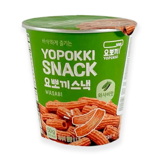 Snack Coreano Yopokki Wasabi 50g