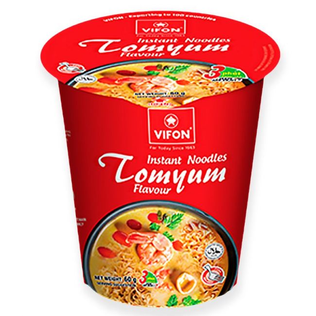 Tallarines arroz cup sabor tom yum (VIFON) 60g