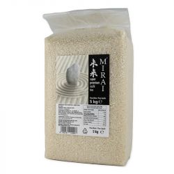 Arroz sushi super premium negro (MIRAI) 5kg