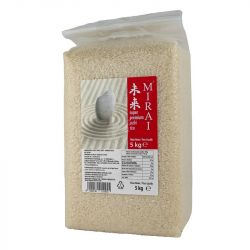 Arroz sushi super premium rojo (MIRAI) 5kg