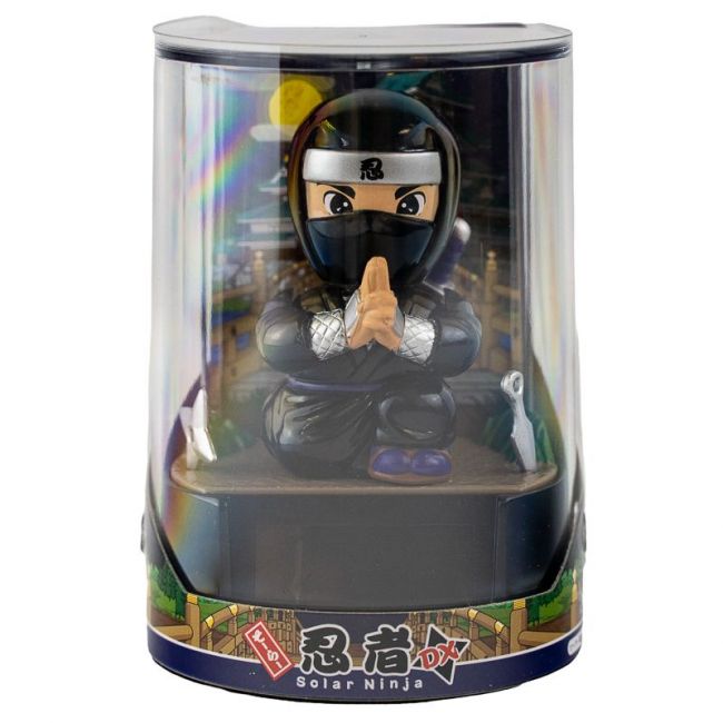 Figura solar con movimiento "Ninja" 10cm