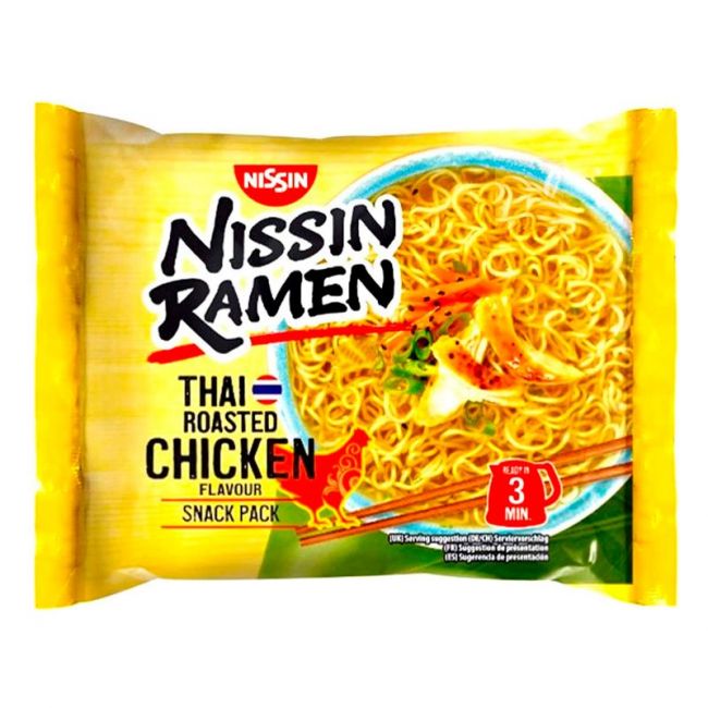 Tallarines ramen thai pollo asado (NISSIN) 65g