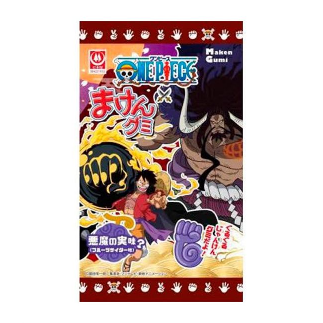 Caramelo de sabor a frutas ONE PIECE (SUGIMOTOYA) 21g