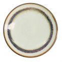 Plato redondo 16,5cm porcelana "Wasabi beige"
