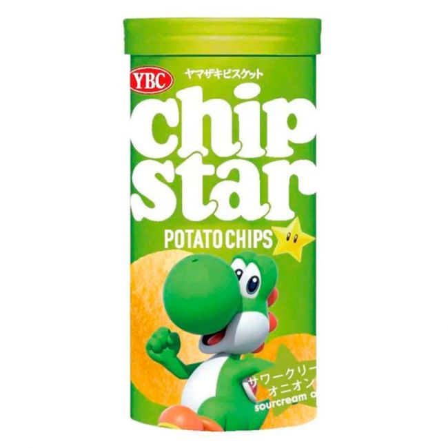 ChipStar sabor Sour Cream Super Mario (YBC) 45g