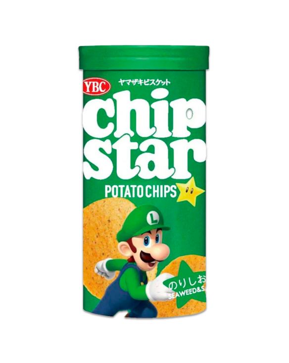 ChipStar sabor Alga Salada Super Mario (YBC) 45g