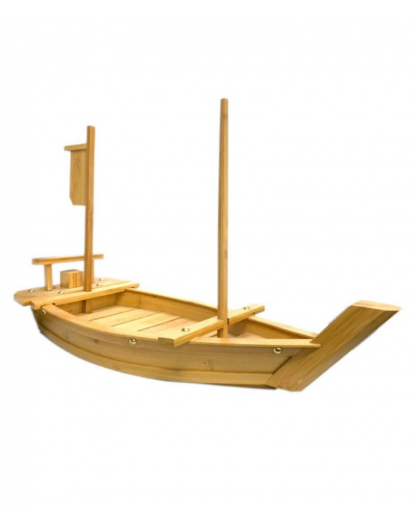 Barco de Madera para Sushi de 50cm