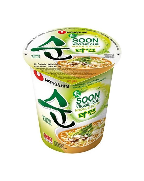 Noodles instantáneos vegetales (NONGSHIM) 67g