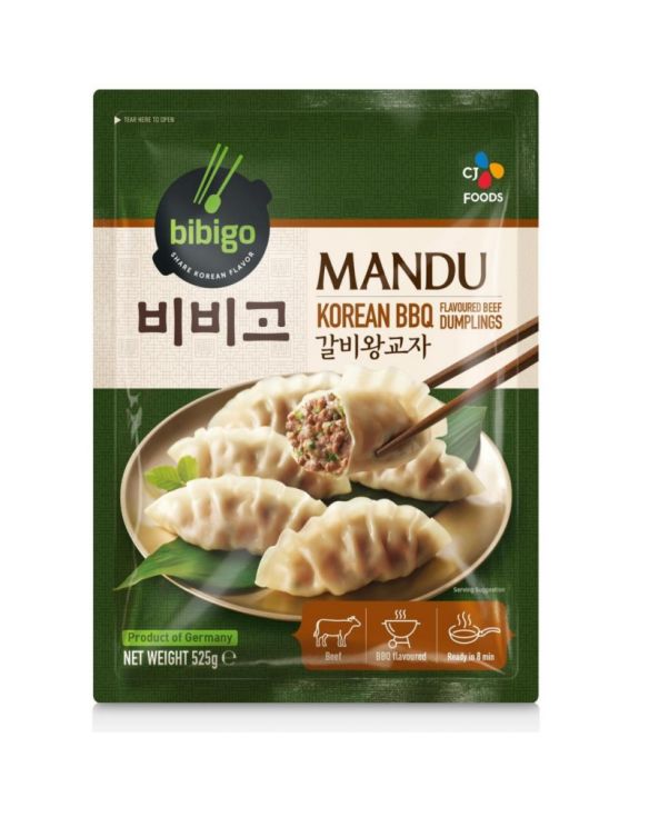 Mandu coreano BBQ (BIBIGO) 525g 15 unidades