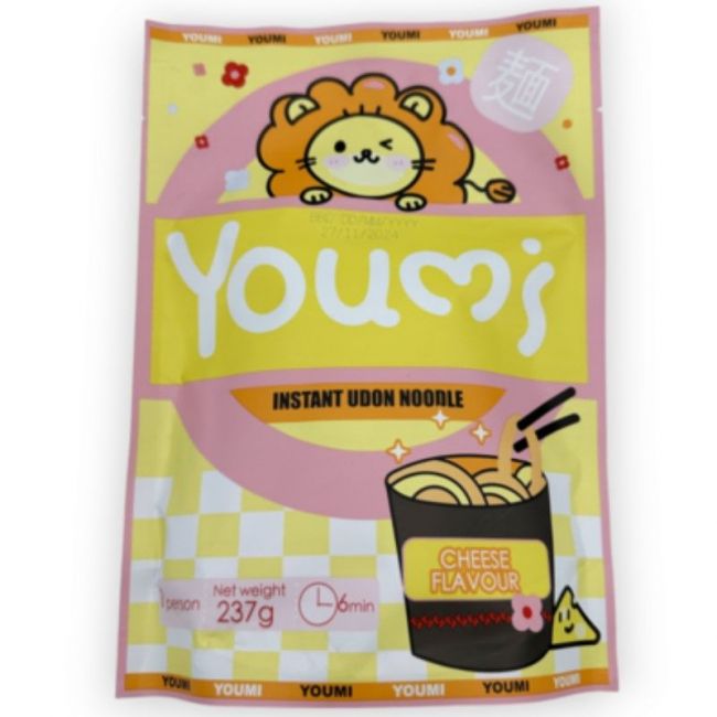 Fideos instantáneos sabor queso (YOUMI) 237g