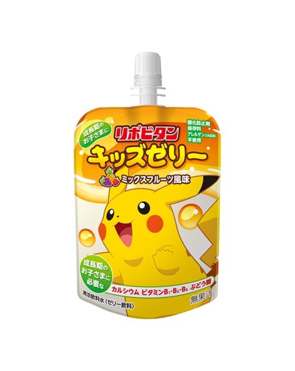 Gelatina de Pokémon sabor frutas mixtas 125g