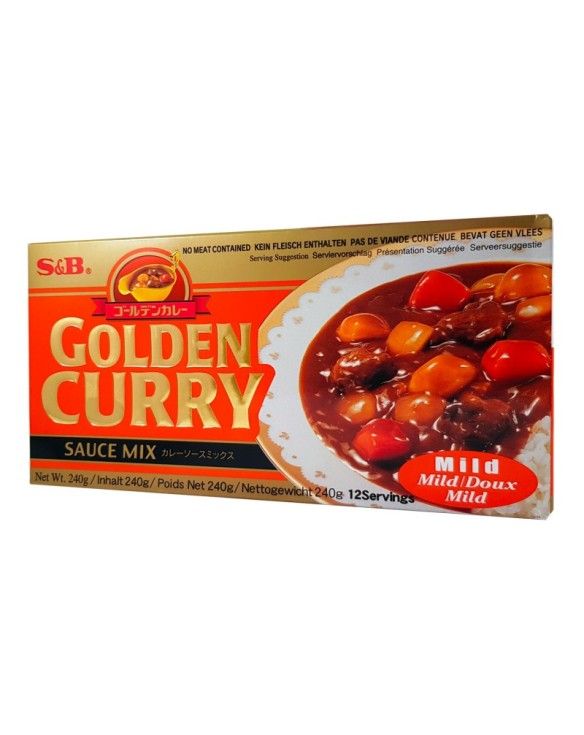 Pasta de curry suave (S&B) 220g