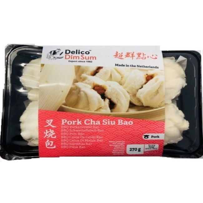 Cha Siu Bao de Cerdo 6u (DELICO DIM SUM) 270g