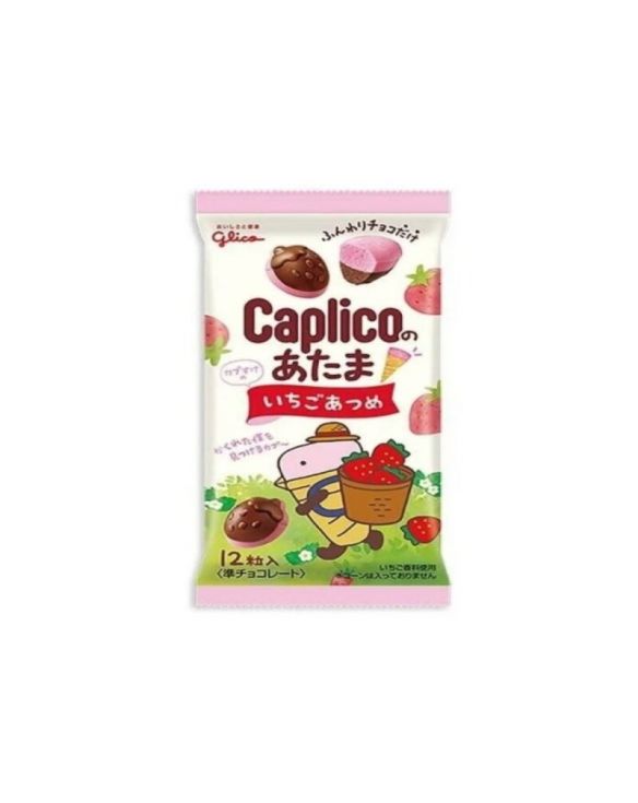Caplico de fresa y chocolate (GLICO) 30g