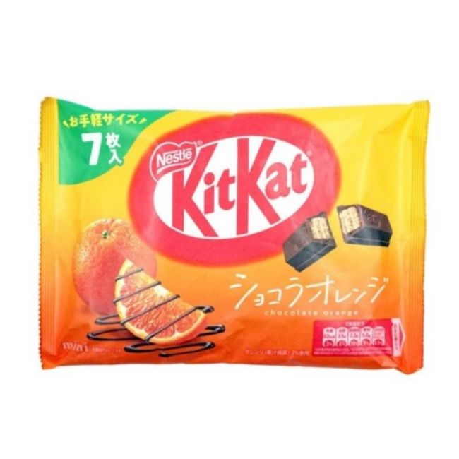 Kitkat Mini Naranja (NESTLÉ) 81,2g (7p)