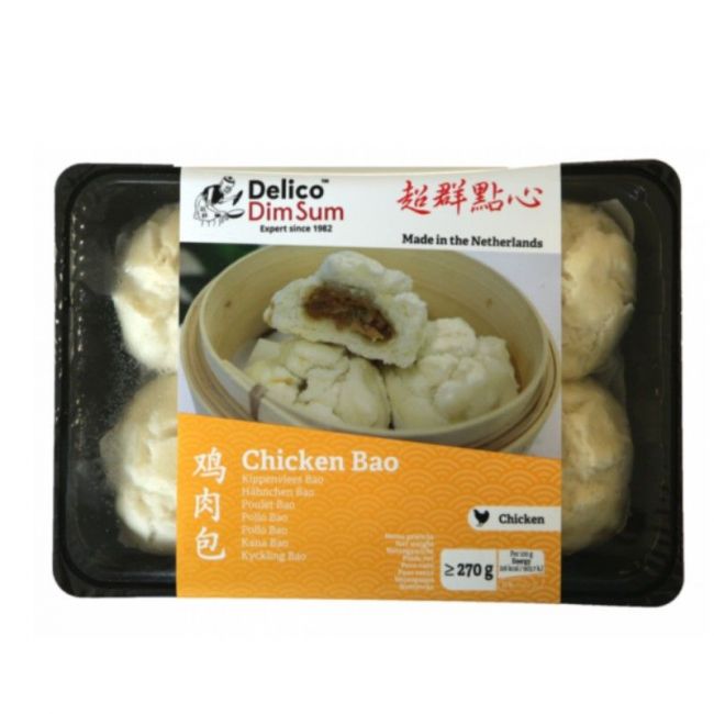 Bao de Pollo 6u (DELICO DIM SUM) 270g