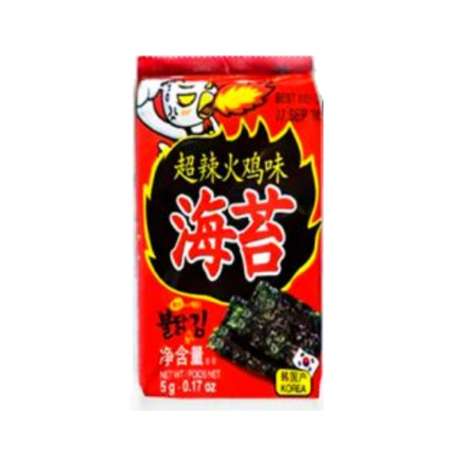 Algas nori snack picante (GIM) 5g