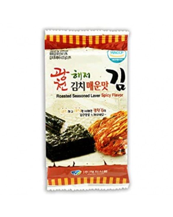 Snack de alga kimchi asado y sazonado (HAEJEO) 4g