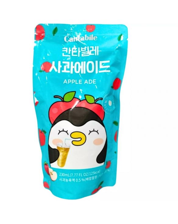 Bebida coreana ade sabor manzana (CANTABILE) 230ml