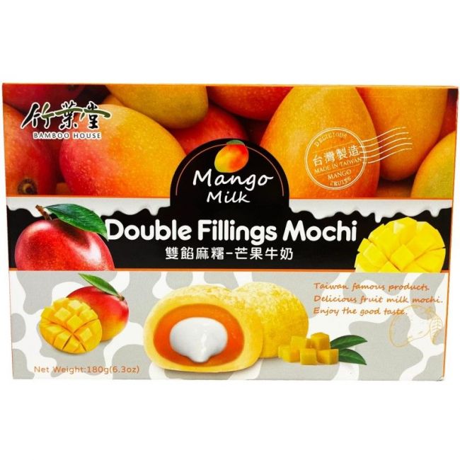 Mochi relleno de leche y mango (BAMBOO HOUSE) 180g