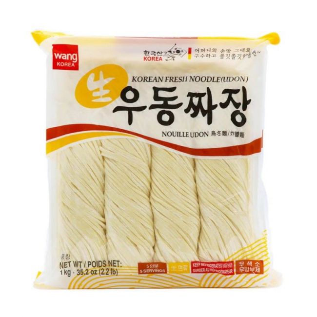 Tallarines frescos coreanos Chajang (WANG) 1kg