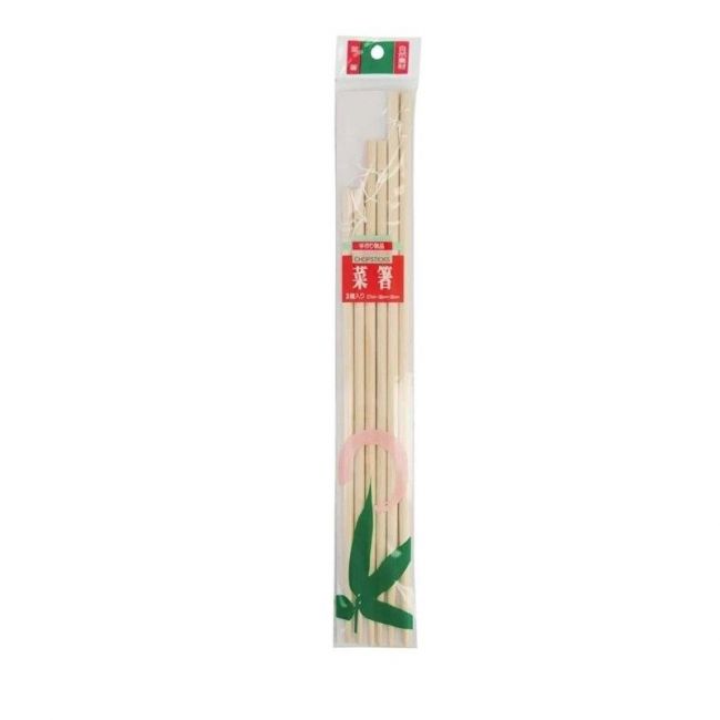 Set de 3 pares de palillos de bambú para Cocinar 27-30-33cm