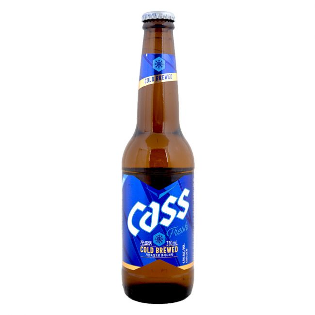 Cerveza coreana (CASS) 330ml Alc.4,5%