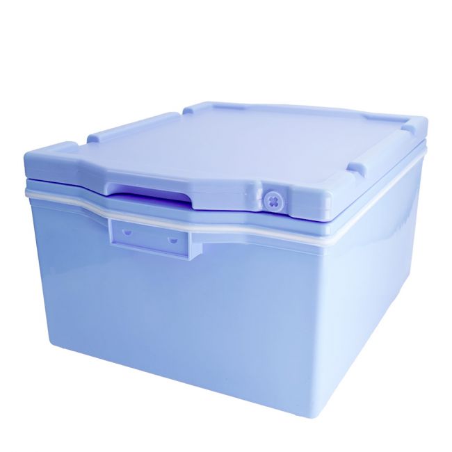 Termo Azul para Arroz 48x37x25,5cm