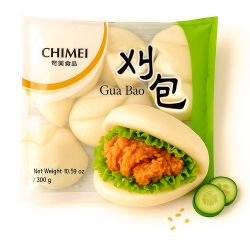 Imagén: Pan gua bao congelado 10pcs (CHIMEI) 300g