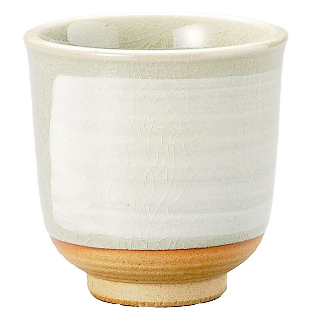 Taza de té de porcelana 8,5x10cm "Brush beige"