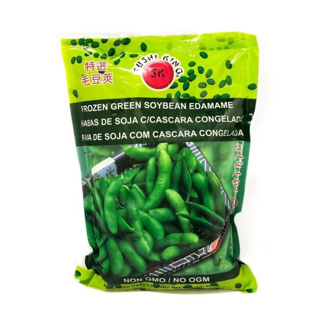 Habas de soja-edamame c/cascara (SUSHI KING) 500g