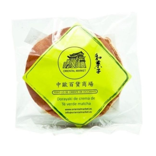 Dorayaki de crema té verde matcha (ORIENTAL MARKET) 75g