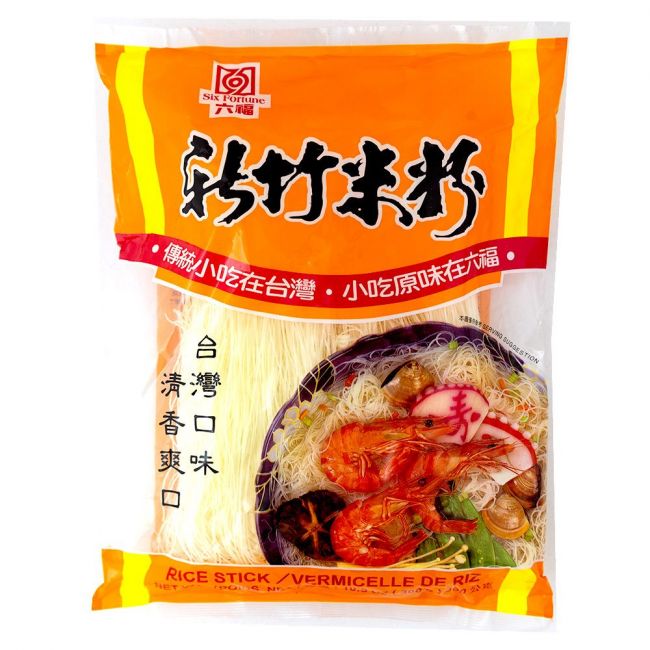 Fideos de arroz-Vermicelli (SIX FORTUNE) 300g