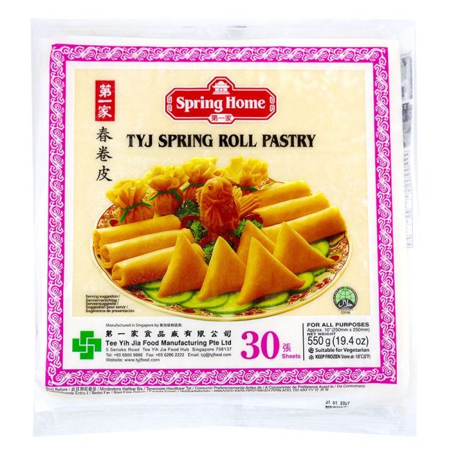 Pasta de Rollo 250mm 30pcs (TYJ) 550g