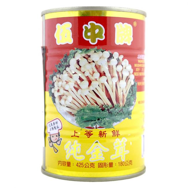 Seta enoki en conserva golden (WU CHUNG) 425g