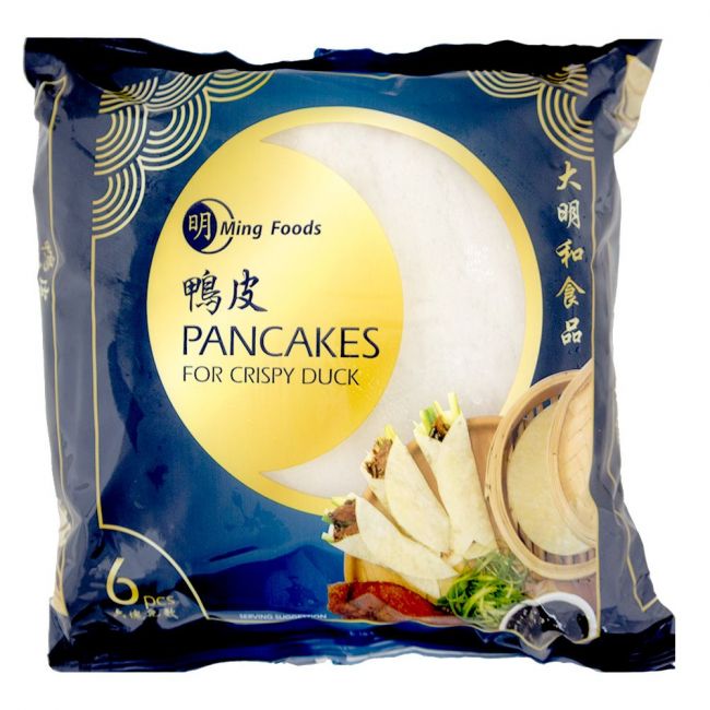Pancakes Obleas para Pato Laqueado 6pcsx17packs (MING FOODS) 1,2kg
