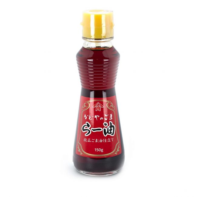 Aceite de sésamo picante La-Yu (KADOYA) 150ml