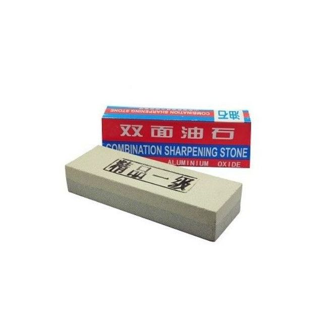 Piedra china grande para afilar cuchillos. 21,5x7,3x4cm