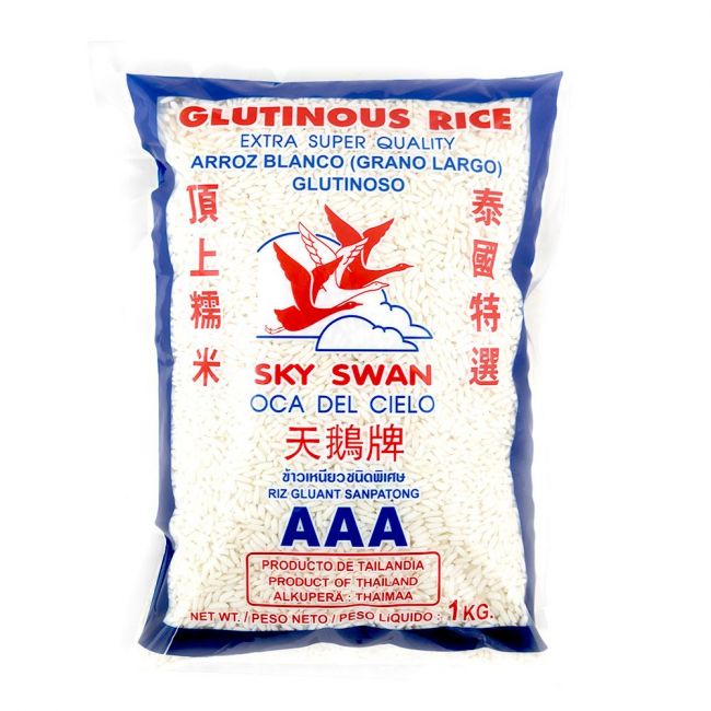 Arroz glutinoso (SKY SWAN). 1 kg