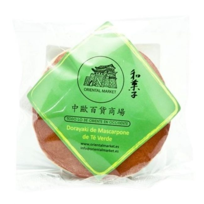 Dorayaki de mascarpone de te verde (ORIENTAL MARKET) 75g