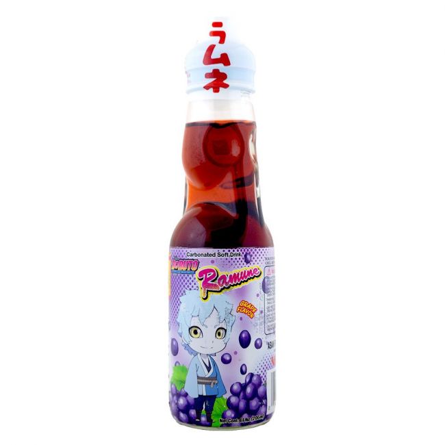 Bebida Gaseosa Uva (BORUTO RAMUNE) 200ml