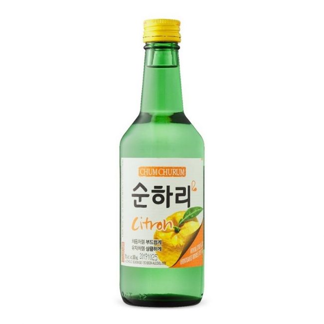 Soju con un toque de limón 360ml Corea (Alc.12%)