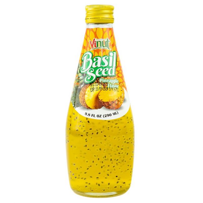 Bebida de semillas de albahaca piña (VINUT) 290ml