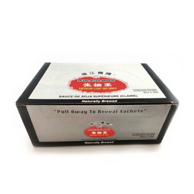 Salsa de Soja en Sobres Light (PEARL RIVER BRIDGE) 200ux8g